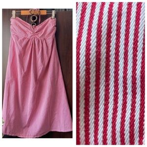 Pinstripe summer dress